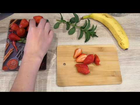 Legfinomabb epres banános turmix recept | The best strawberry banana smoothie recipe Easy-Healthy