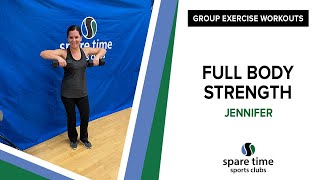 Full Body Strength with Jennifer | Spare Time Sports Clubs