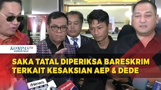 Diperiksa Bareskrim Terkait Dugaan Kesaksian Palsu Aepdede Saka Tak Ada Lagi Yang Ditutuptutupi