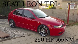 PROJECT CAR @ SEAT LEON TDI ARL 150HP - TUNING 320HP 566NM   |VORY TDI