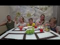 СЕМЕЙНЫЙ МУКБАНГ ПЕЛЬМЕНИ НА УЖИН | FAMILY MUKBANG DUMPLINGS FOR DINNER #mukbang #мукбанг #dumplings