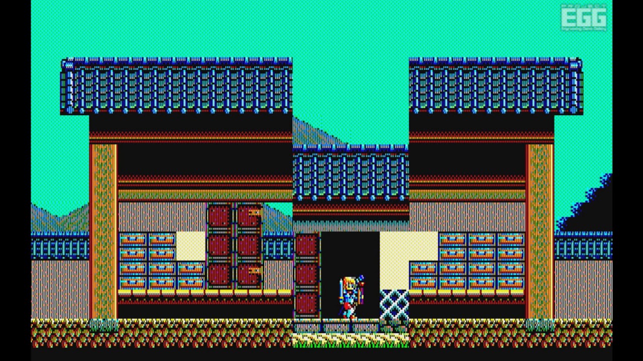 ピラミッドソーサリアン/戦国ソーサリアン　msx2 SENGOKU SORCERIAN MSX - 音楽使用場面：戦国ソーサリアン MSX