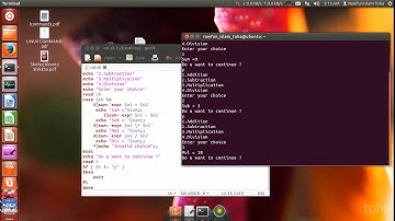 Simple Calculator Using Shell Script