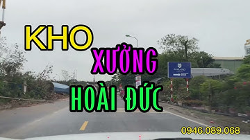 Bất động sản cho thuê kho xưởng bãi bất động sản vùng ven Hoài Đức Hà Nội