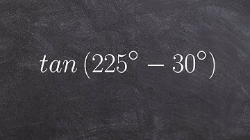 Evaluate tangent for the difference of two angles and simplify, tan