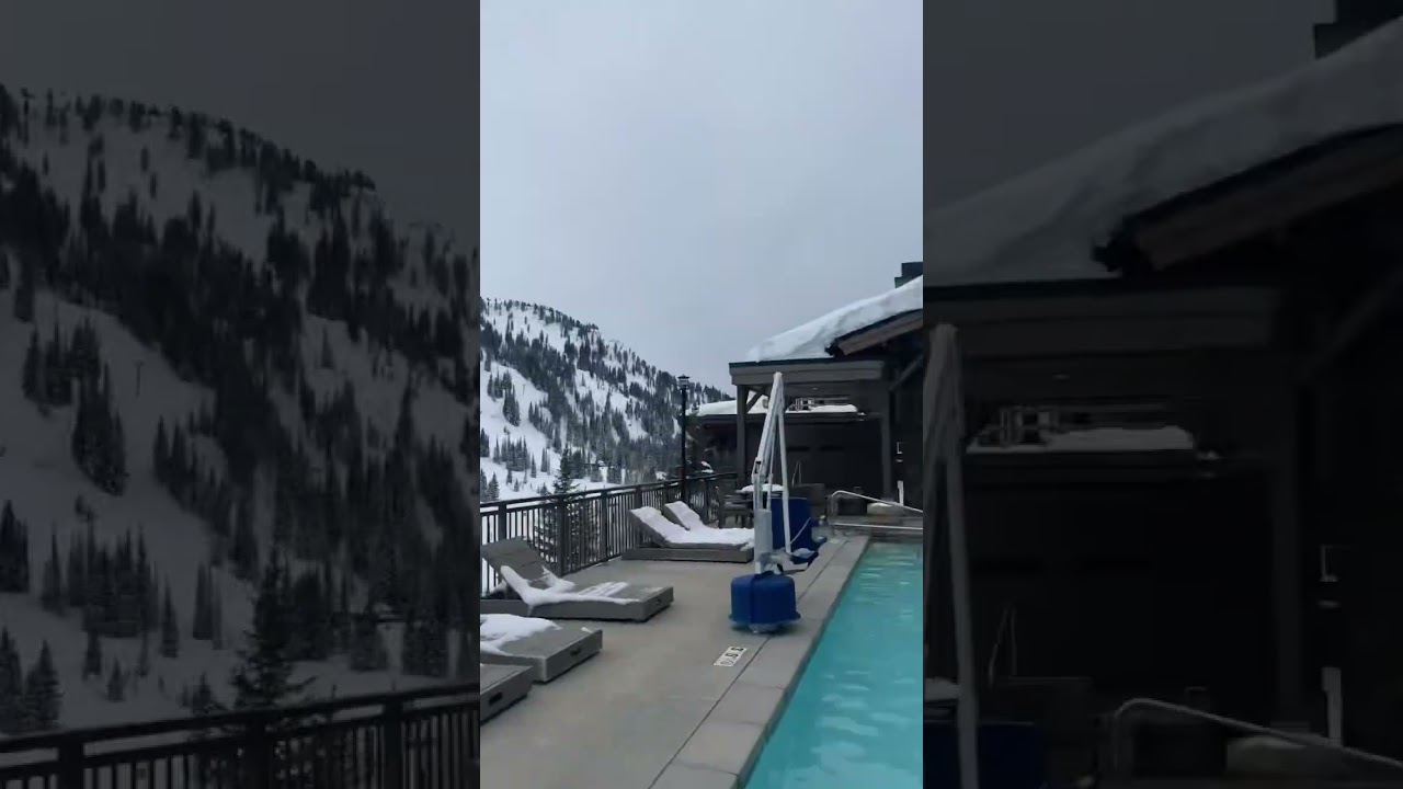 ALTA Ski Resort SNOWPINE Lodge STILLWELL Spa WINTER Wonderland SNOW ANGEL in UTAH