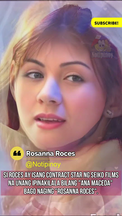 ROSANNA ROCES throwback #shorts