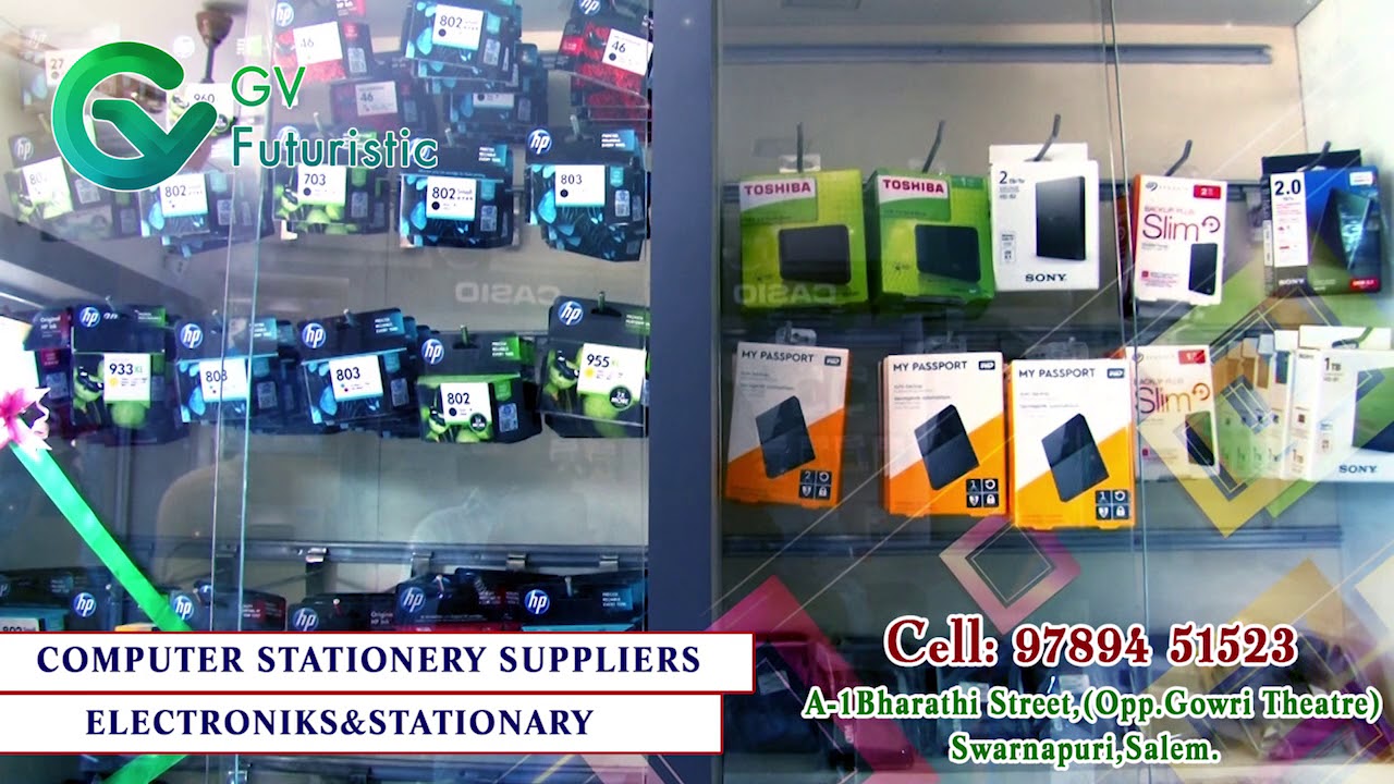 GV Electronics Computer Stationary Suppliers in Salem Laptops in