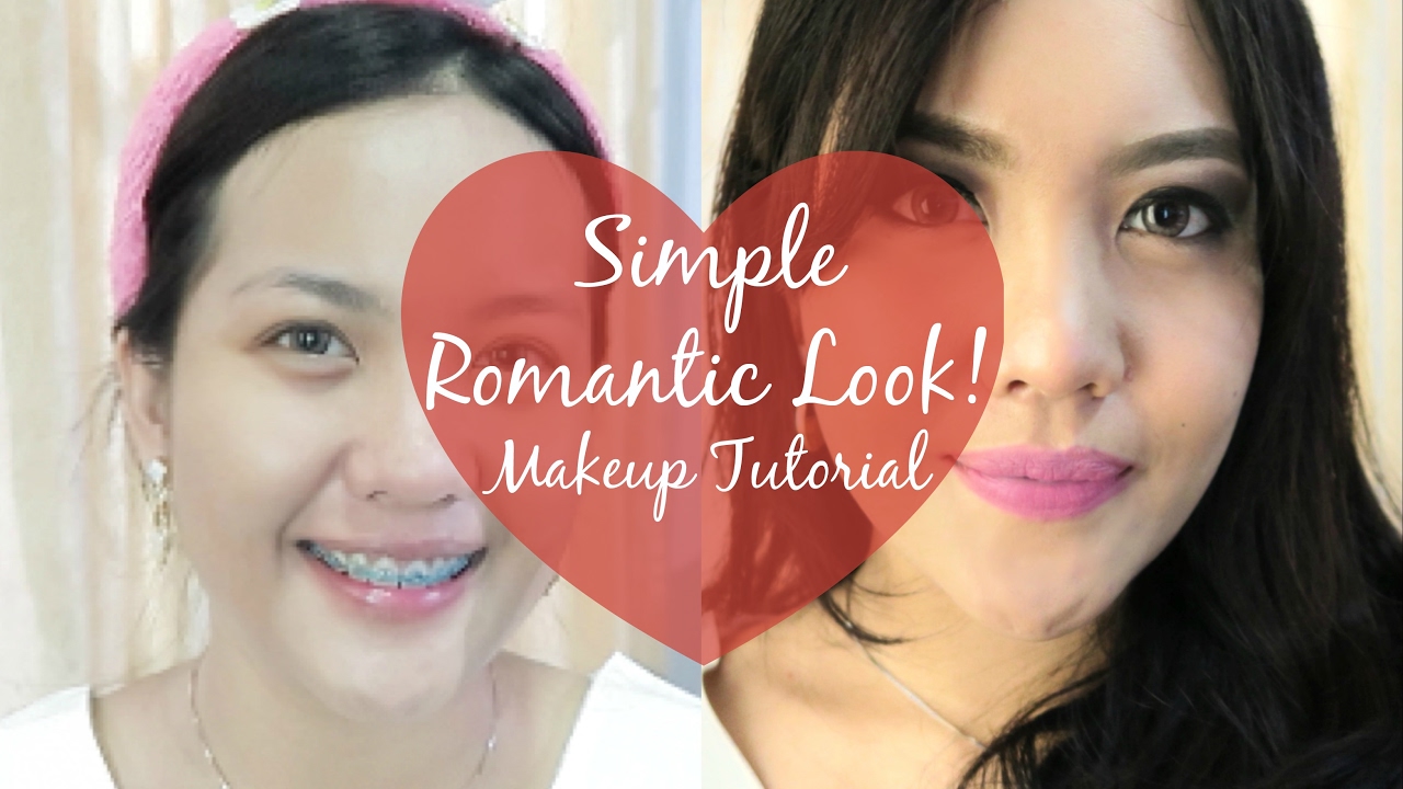 SIMPLE ROMANTIC LOOK MAKEUP TUTORIAL 2017 INDONESIA YouTube