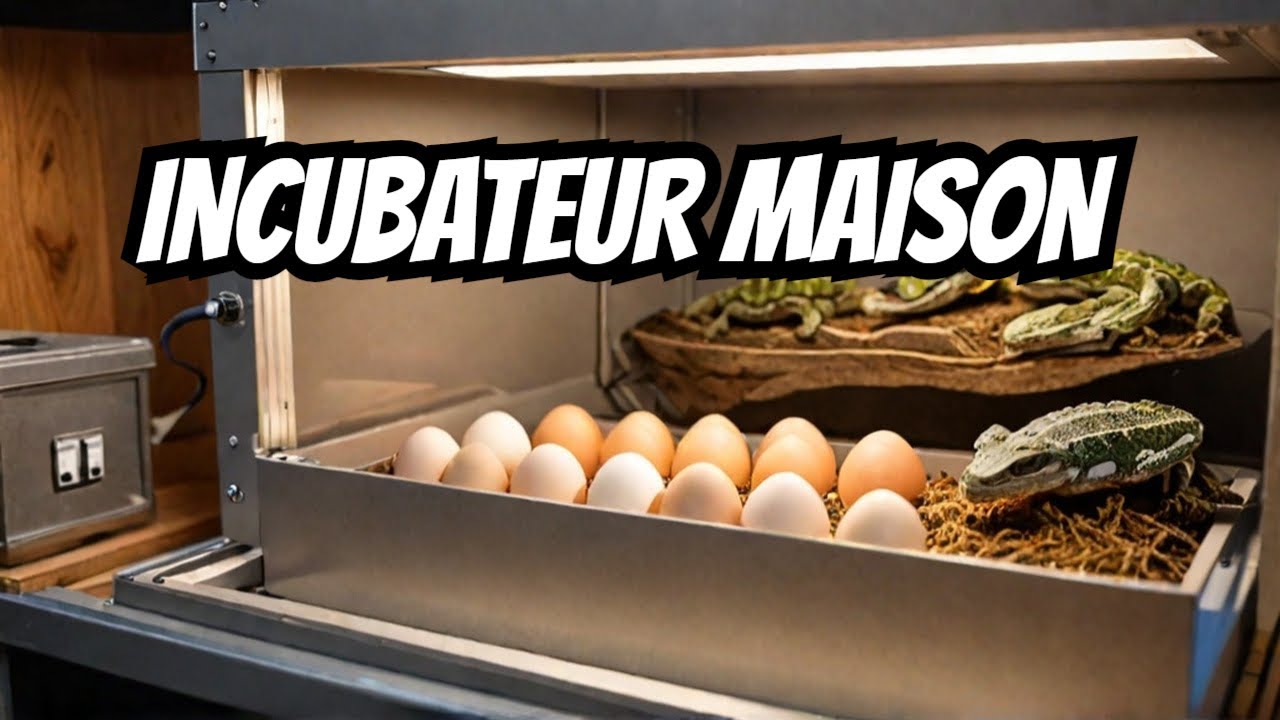 FABRIQUER UN INCUBATEUR POUR REPTILES