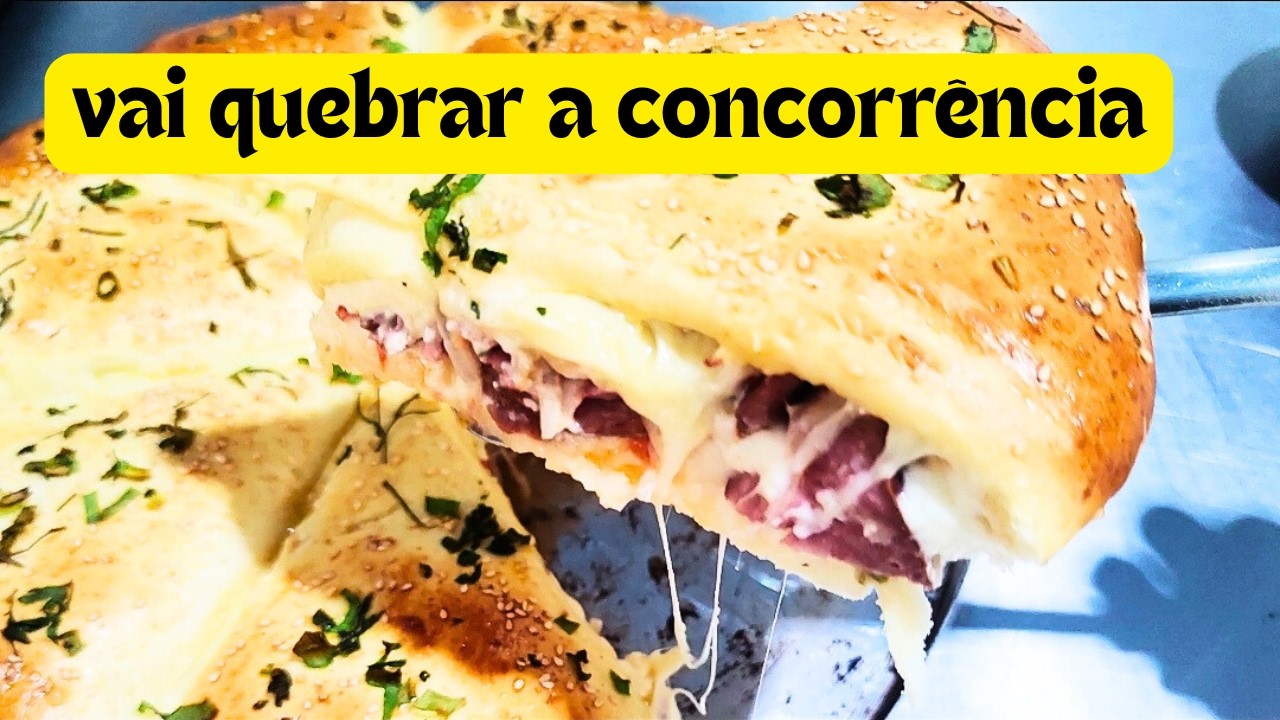 Esse pastelão quebrou a concorrência, vende muito 