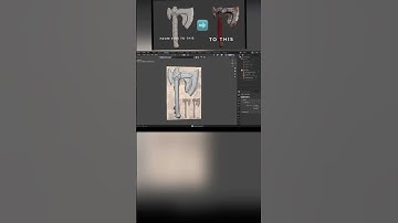 Continue making Axe in Blender #3d #artist #sculpting