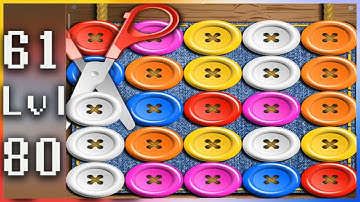 Buttons and Scissors - Gameplay Walkthrough - Levels 61-80