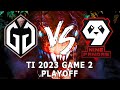 The international 2023 Playoff - 9pandas vs Gaimin Gladiators Game 2
