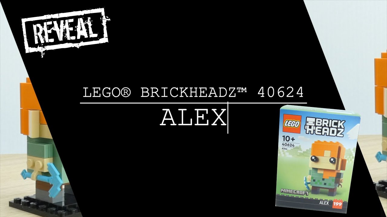 LEGO® BRICKHEADZ™ Alex 40624 REVEAL