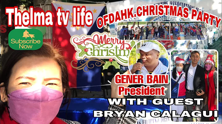 OFDAHK.CHRISTMAS PARTY with guest @Bryan Calagui