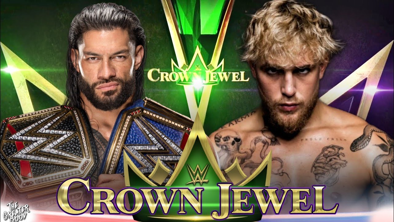 WWE Crown Jewel 2022 Roman Reigns vs Jake Paul Full Match WWE Crown