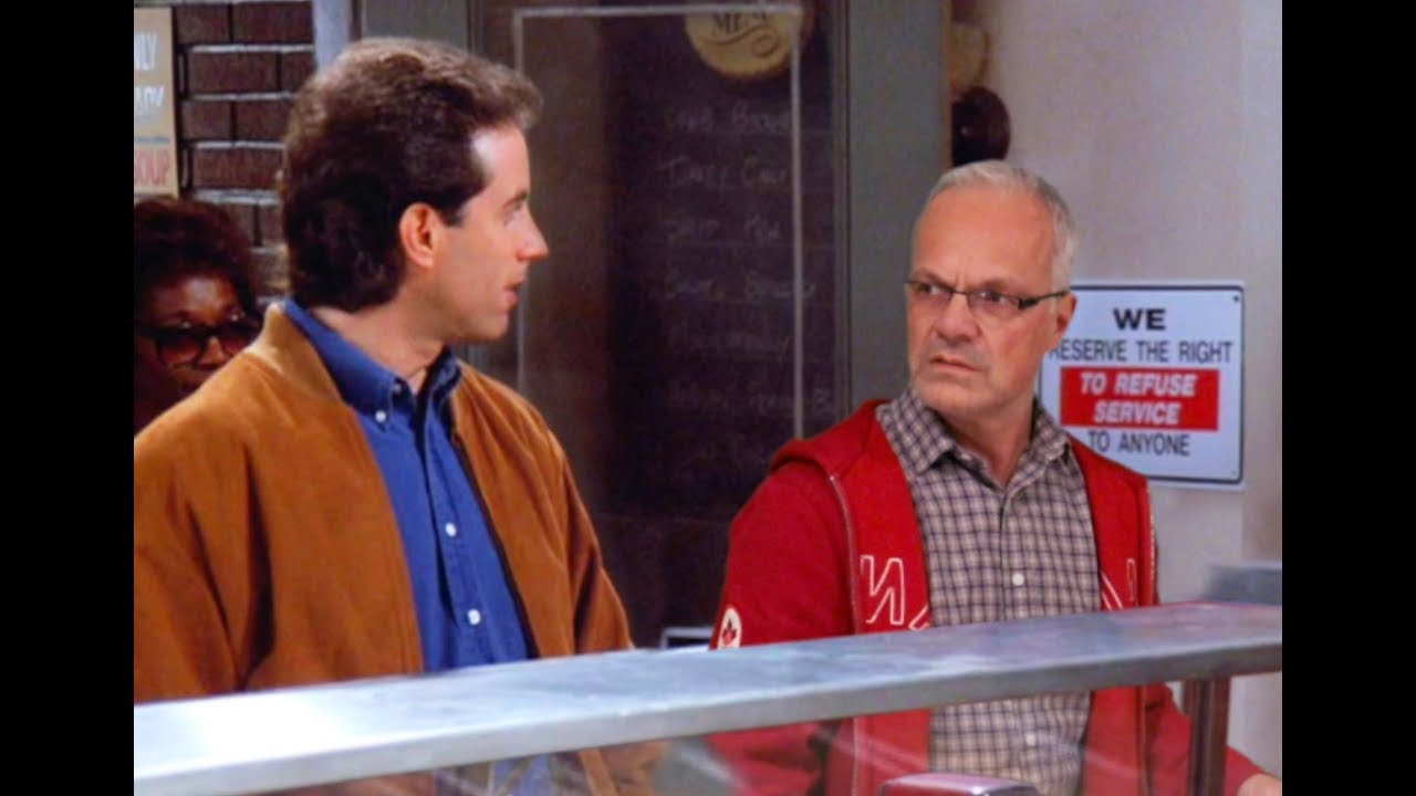 No Soup For Me - Seinfeld Re-creation - Domenic Nardone