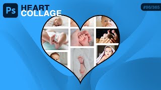 How to Create a Heart Collage in Photoshop