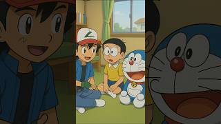 Agar Nobita Aur Ash Dono Bhai Hote Doraemon X Pokemon Hindi Crossover Emotional Story