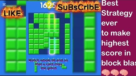 HOw to Do Block Blast Glitch WORKING(Get insanely HiGH Score!)💯▶️