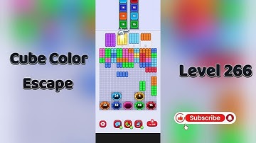 🧩 Cube Color Escape Level 266 Walkthrough | Step-by-Step Guide 🎮 | Go Answer