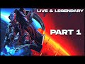 🔴 LIVE AND LEGENDARY // Mass Effect 1 Legendary Edition // Part 1