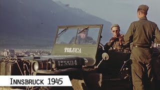 Innsbruck in 1945 (in color and HD)