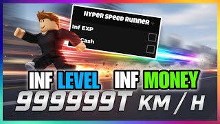 [INF⚡] OP Hyper Speed Runner Script - Inf Money, Inf Level (No Key)  Wealth