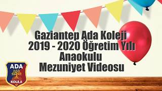 Gazi̇antep Ada Koleji̇ Anaokulu Mezuni̇yet Vi̇deosu