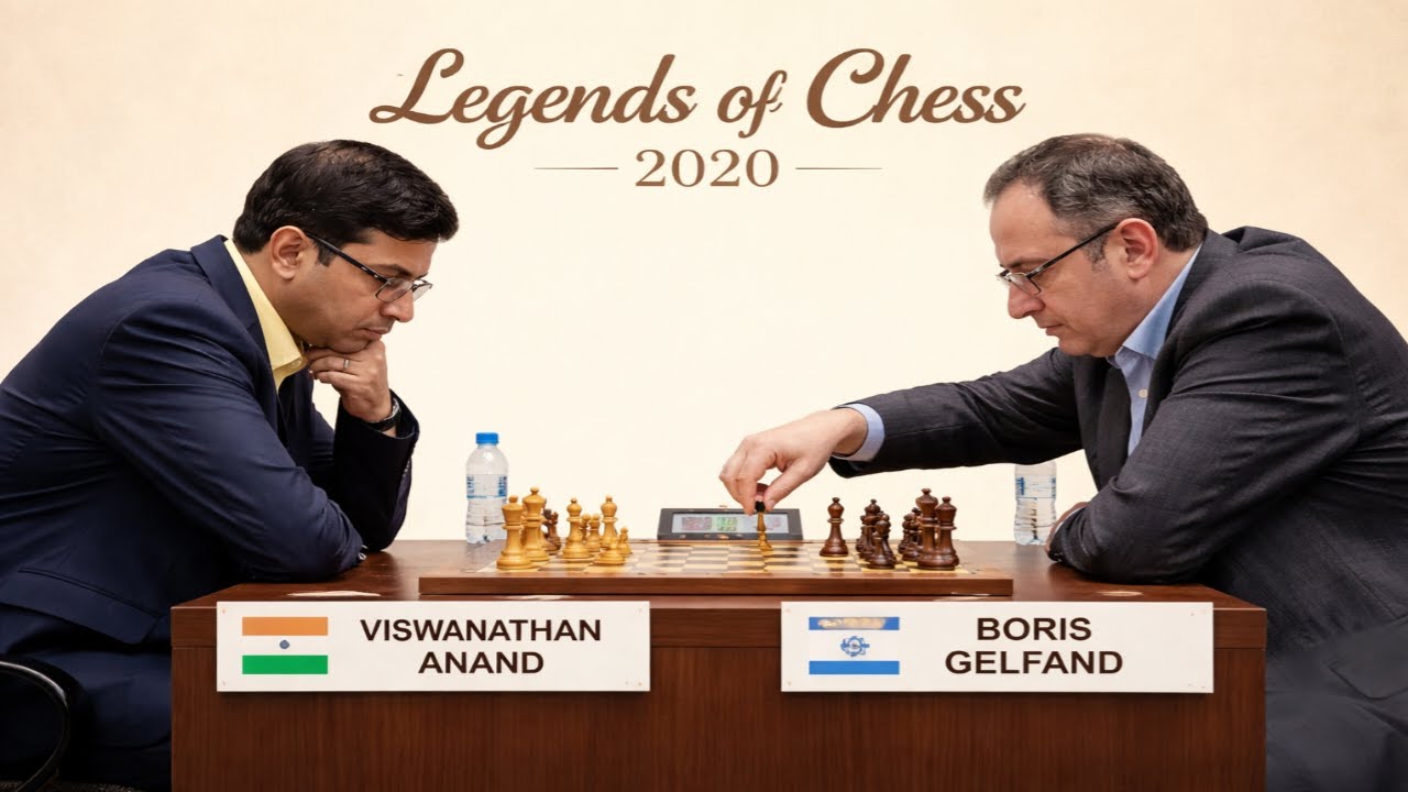 Viswanathan Anand vs Boris Gelfand • Legends off Chess. 2020