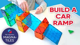 Learning How to Build Car Ramps with Henry The Engineer on Magna-Tiles Kids TV