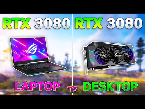 RTX 3080 Laptop vs RTX 3080 Desktop - Test in 10 Games