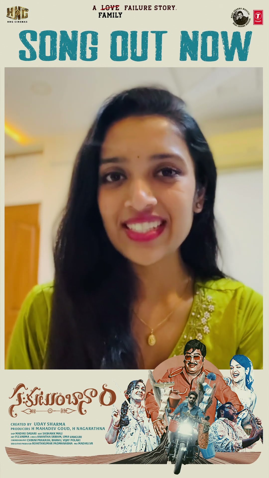 Incredibly Talented #ShruthikaSamudrala Sahakutumbaanaam her soulful voice \u0026 heartfelt expression