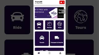 How to Book Ride with Transall Mobile Application screenshot 5