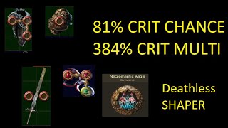 Bob the 2nd Kills Shaper - Pure Animate Guardian Crit Build
