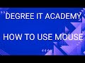 How to use Mouse in Telugu