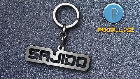 How To Creat Key Chain Name Text in pixellab 2022 | SajidoEditz |Pixellab Tutorial