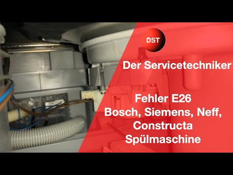 E26 Bosch Siemens Neff Constructa Spülmaschine Kein Signal Von Der Wasserweiche