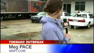 Jackson Homes Damaged By Suspected Tornado