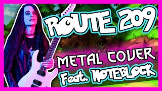 POKEMON METAL (feat @NoteBlock) Route 209 Diamond / Pearl [Guitar Cover] || Klaymore @KatyScary