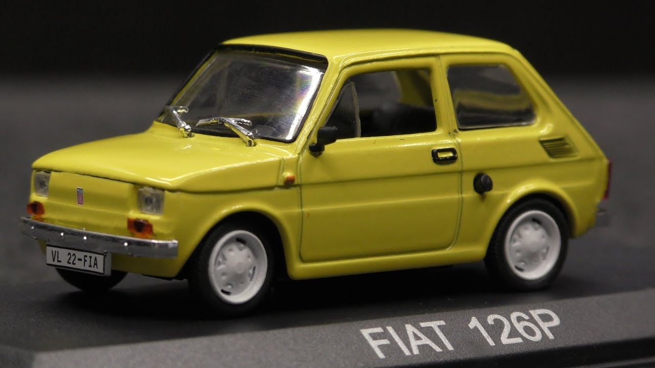 234. Fiat 126P Legend Cars 34 De Agostini 1/43 YouTube