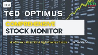 EP8: TED Optimus Stocks Monitor