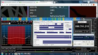 Fm Dx Es - 150623 1659Utc - 90.7 - Capital Fm 90.7 Grc Rethymnospathi Krt-Ret 2Kw 1587Km
