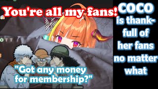 Youre Still Cocos Fan Even if You Cant Afford Membership [subs] [hololive]