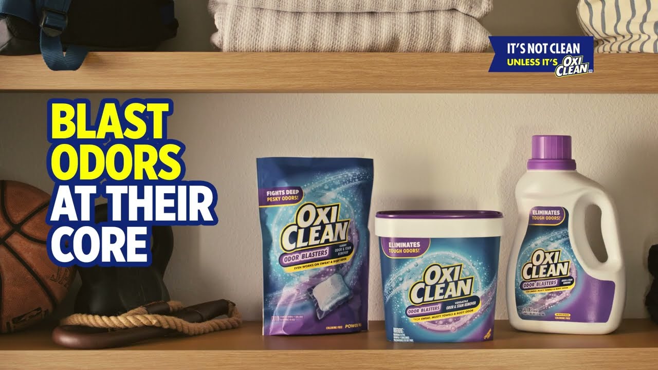 Talking Washing Machine Commercial | OxiClean™ Odor Blasters™