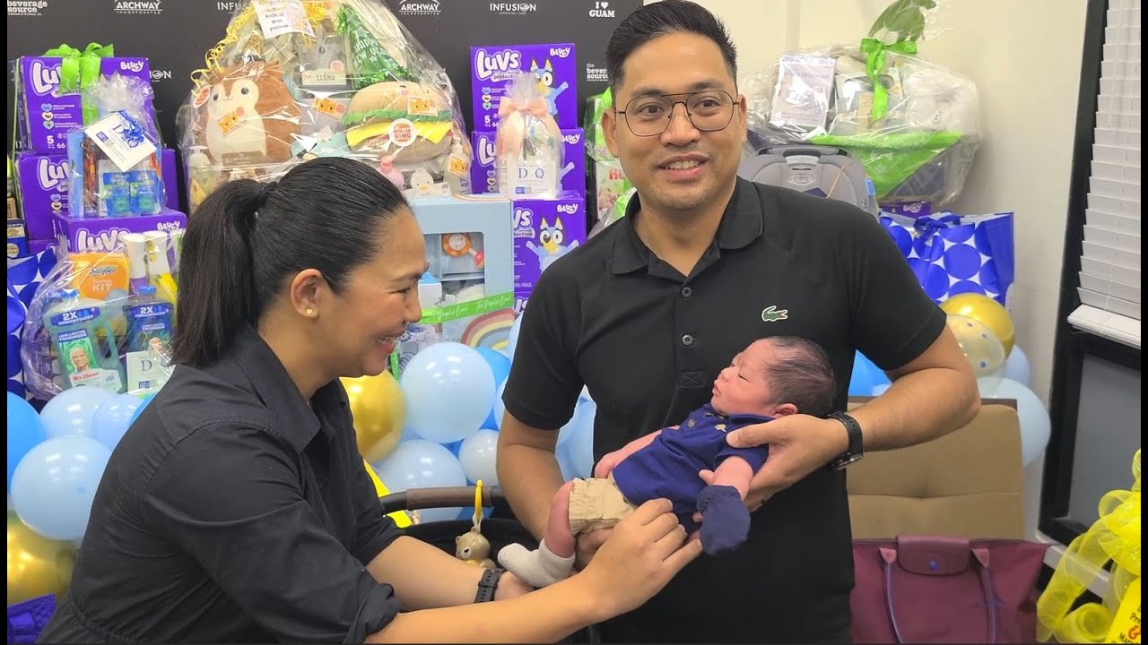 Первого ребенка, родившегося на Гуаме в 2026 году, встретили огромным пожертвованием в качестве п...