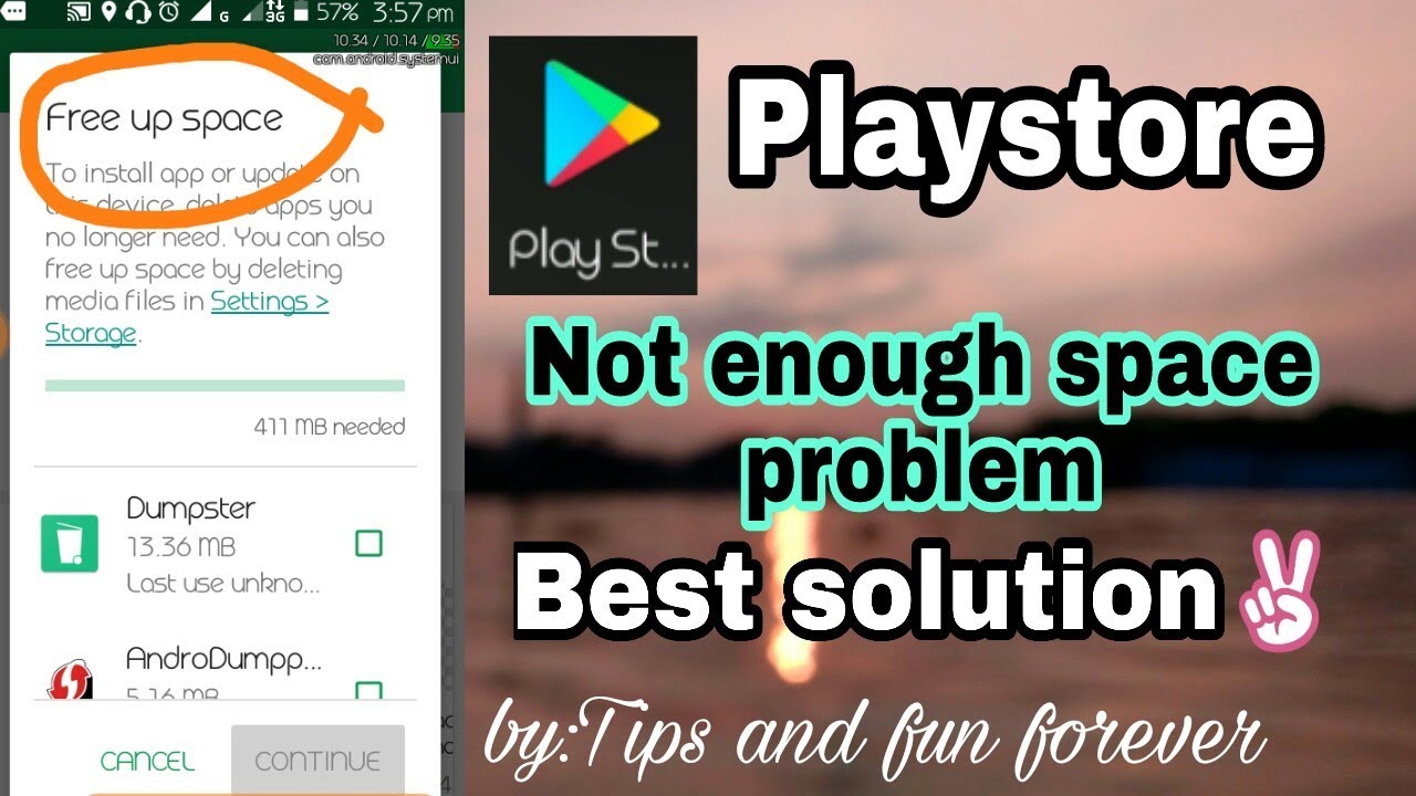 How to solve Not enough space problem|| best solution on Android || Not ...