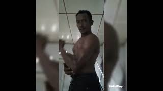 Abg ganteng macho lg beraksi. efek buruh sawit badan jd kekar alami..