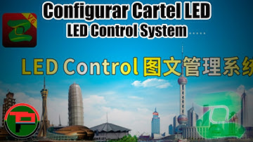Placa Techno - Configurar Letrero LED Con (LED Control System)